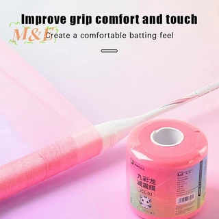 .BADMINTON GRIP CUSHION WRAP 3/6/7 CM ลดแรงกระแทกดี สำหรับไม้แบดและเทนนิส