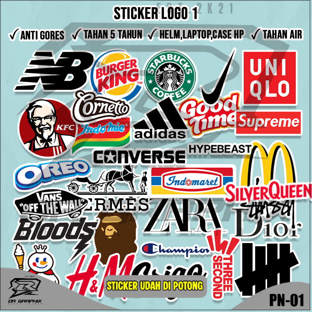 Aesthetic Laptop Stickers Local Brand Tumblr Helmet Laptop Case Sticker Case