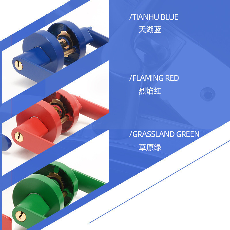 ล็อคประตูห้องห้องนอนในร่มห้องน้ําสามบาร์บอลล็อคสากลแบบเก่าล็อคบอลจับล็อคHT99 MB3D