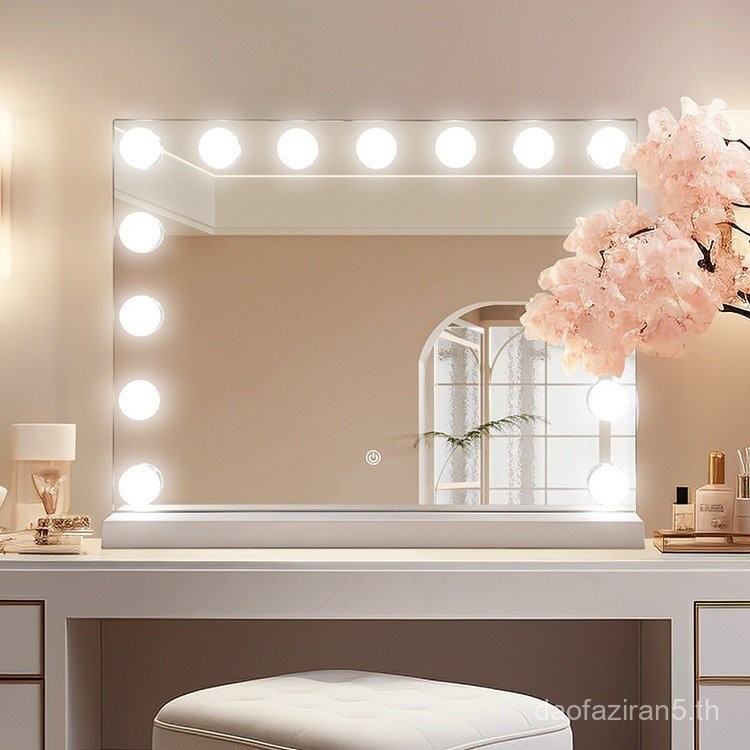 BLEN Dressing Table Bulb Makeup Mirror Hollywood Premium Studio Desktop Makeup Smart Mirror ins Crea