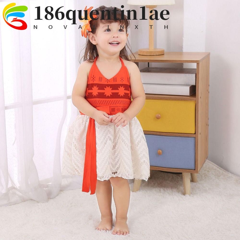 ชุดคอสเพลย์ Moana Quentin1ae พร้อมBowknot สำหรับการเฉลิมฉลอง Halloween และParty