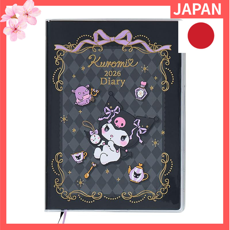 SANRIO B6 Block Diary 2026 - October Start Planner and Journal【Direct from Japan】
