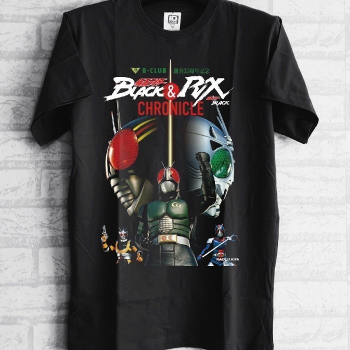 เสื้อยืด_unisex_ลาย_Kamen_Rider_Black_RX,_Cotton_100%,_เหมาะสำหรับงานคอนเวนฯ_และใส่ทุกวัน,_ไซส์_S_-_5XL