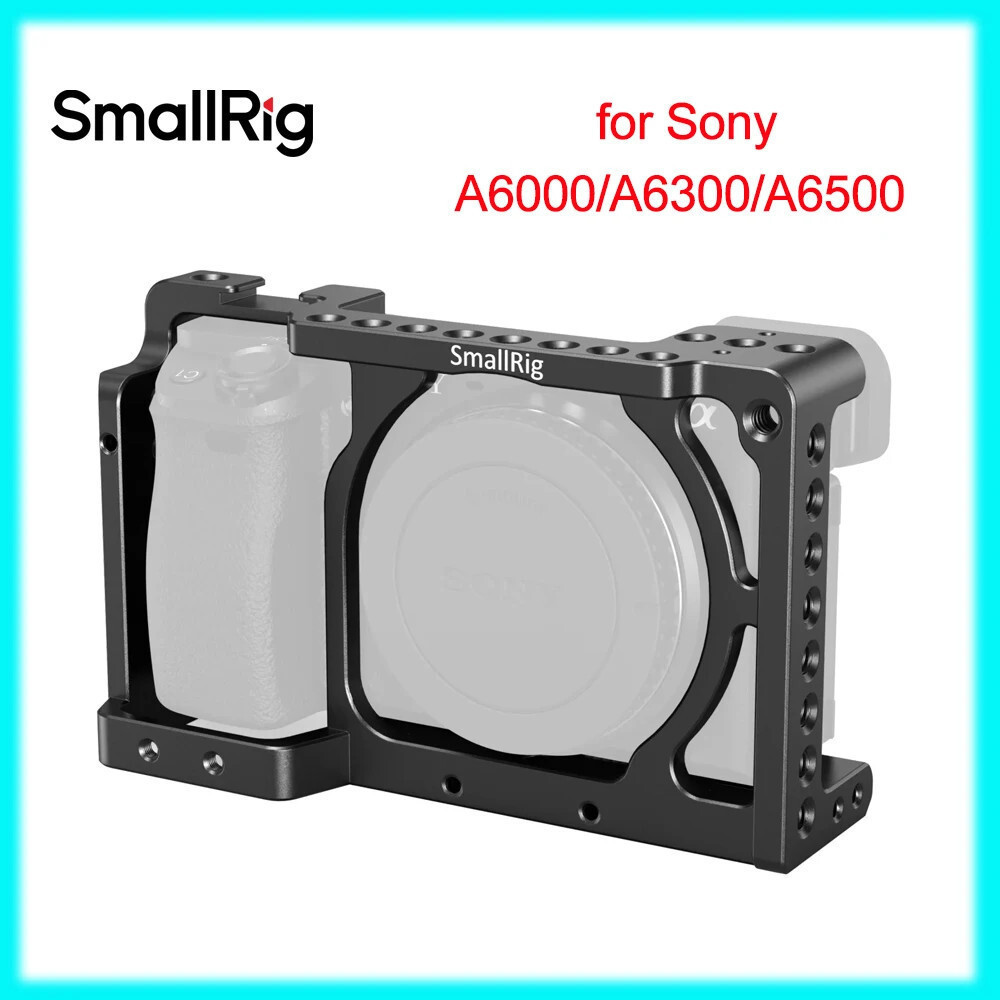 SmallRig กล้อง Cage Rig สําหรับ A6500 กรงสําหรับ A6300/A6000/A6500 Nex7 กล้องรองเท้า Mount Thread Ho