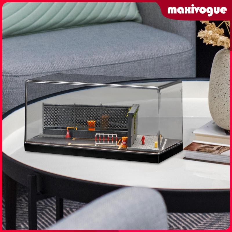 [Maxivogue] 1/64 Diorama Car Display Case Show Case Collectible Simulation Protection
