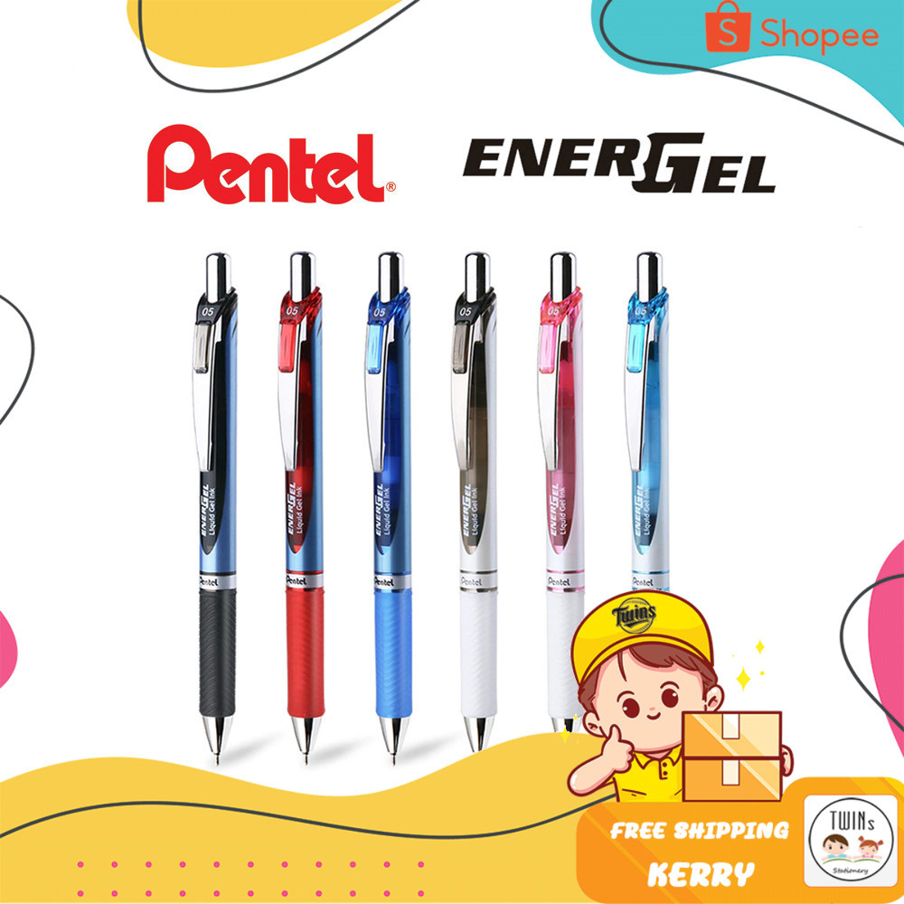 ปากกาเจล Pentel Energel และ ไส้ปากกา 0.4 0.5 0.7 MM
