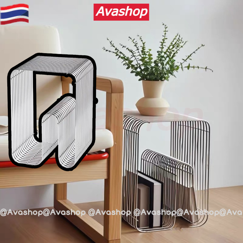 ✨43x32x32ซม✨ชั้นวางหนังสือและโต๊ะข้างสไตล์นอร์ดิกมินิมอล - การจัดเก็บอเนกประสงค์สำหรับห้องนั่งเล่นของคุณ