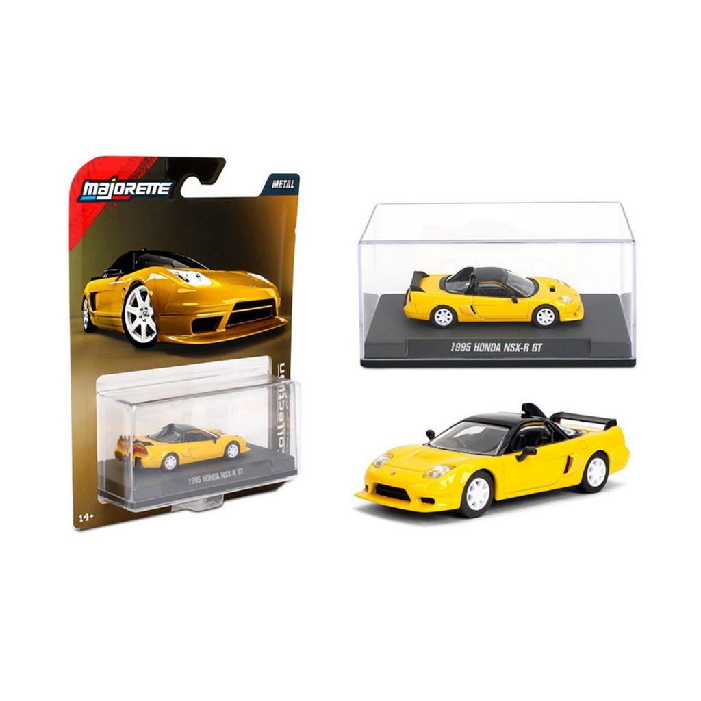 MAJORETTE Collection 1995 Honda NSX-R GT โมเดลรถของเล่นสําหรับเด็กอายุ 3 ปี