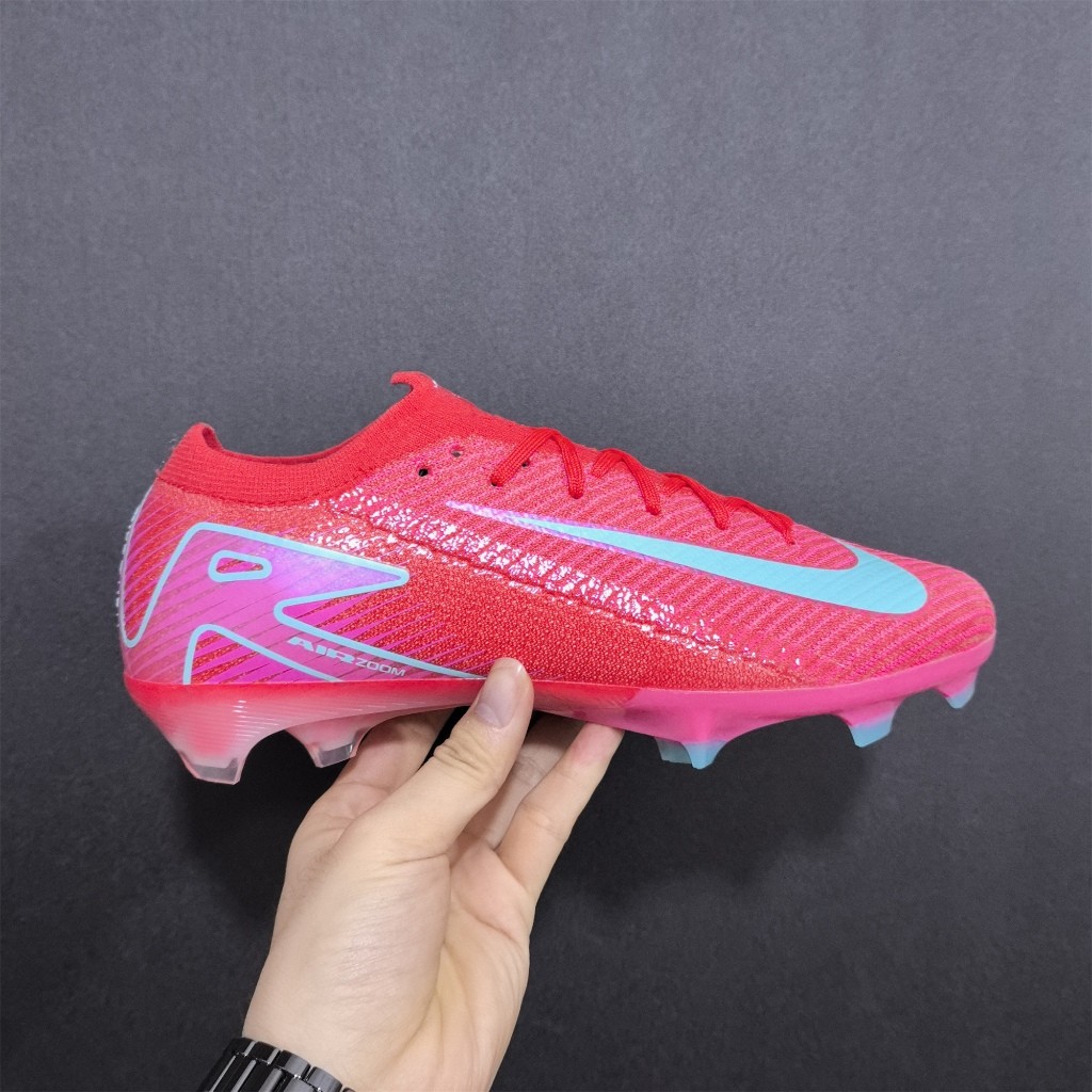 รองเท้าฟุตบอล ฉ 36-45 ผู้ชายกลางแจ้งถักสีแดงกันน้ําและทนทานรองเท้าฟุตบอล - รูปที่ 2
