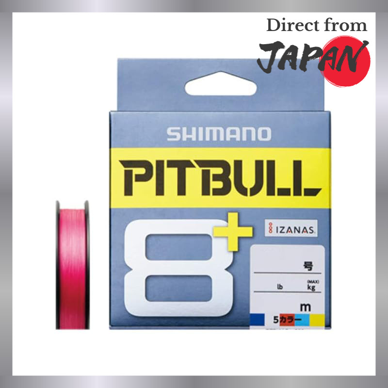 Shimano PE Line Pitbull 8+ 200m 0.6号 Traceable Pink