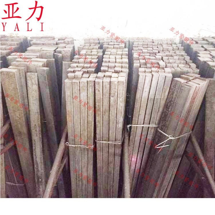 วัสดุ วัสดุเหล็กคาร์บอน Q235 เมตรแบน A3 GB1096 คีย์แบนประเภทปกติ 1 ปุ่ม BGUJ