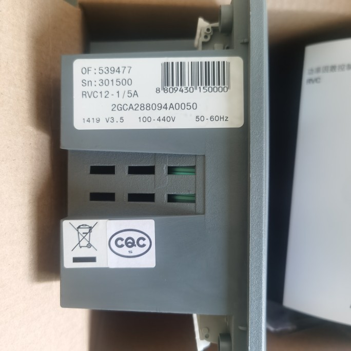 ต้นฉบับนําเข้า Power Factor Table Compensation Controller RVC12-1/5A คลังสินค้าพร้อม