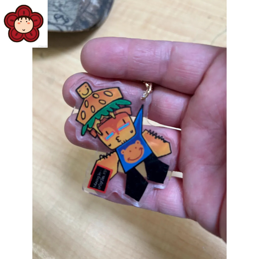 007n7 Forsaken แรงบันดาลใจ พวงกุญแจอะคริลิค เกมการ์ตูนน่ารัก จี้ตัวละคร