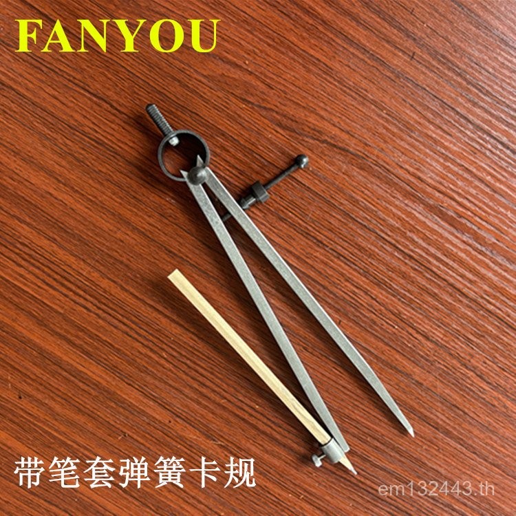 Spacing Gauge Cassette Gauge พร้อมปากกาการจัดส่งหนา Score ไม่มี Scribing Gauge ฤดูใบไม้ผลิเข็มทิศปาก