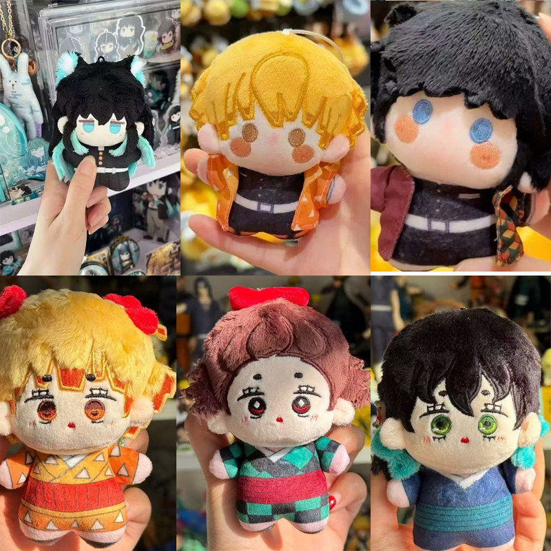 Demons Slayer Tokitou Muichiro Agatsuma Zenitsu‌ ของเล่นตุ๊กตา Nezuko ตุ๊กตานุ่มตกแต่งบ้านตุ๊กตาสําห