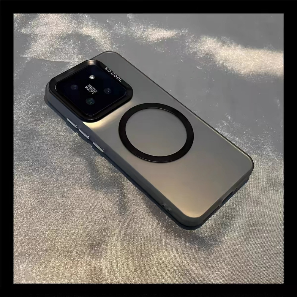 Matt Magnetic Charger อะคริลิค Hard Case สําหรับ Realme รูปที่ 6