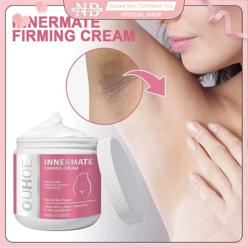 underarm bright cream ครีมทารักแร้ขาว ครีมทา ก้นดำ รักแร้ดำ ขาหนีบดำ หัวเข่าดำ ศอกดำ ลบเลือนรอยดำ แตกลาย คอดำ ครีมลดตุ่ม