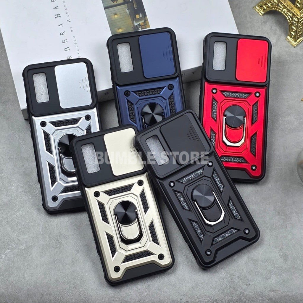 Infinix GT 30 Infinix GT 30 Pro Infinix GT 20 Pro Case Ring Armor Robot Slide Transformer ป้องกันกล้