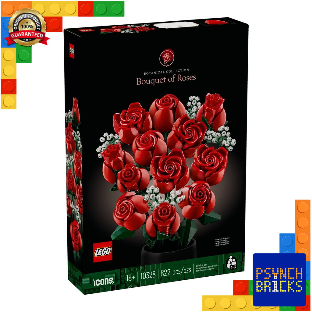 LEGO Icons 10328 Bouquet of Roses (ของแท้-พร้อมส่ง)
