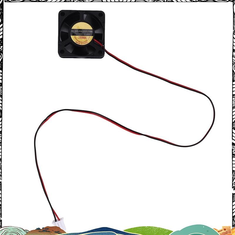 30 มม. x 30 มม. x 10 มม. 3010S 12V 0.06A พัดลมระบายความร้อน DC แบบไม่มีแปรง