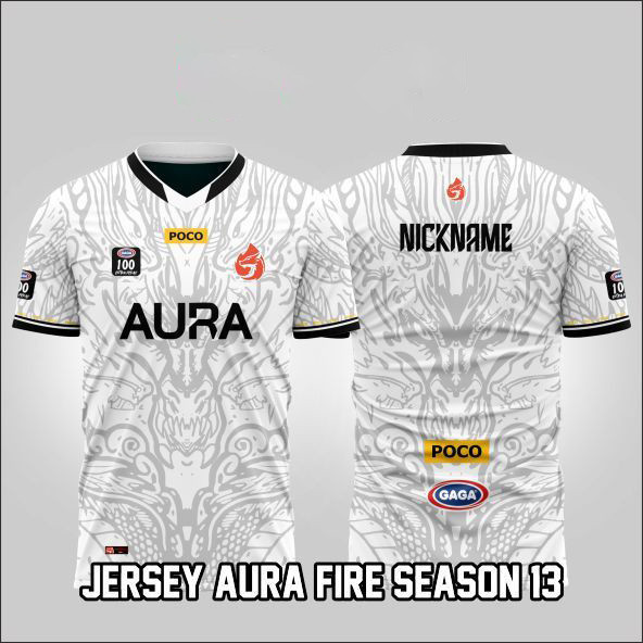 Aura ESPORTS JERSEY เสื้อเกมล่าสุด 2024