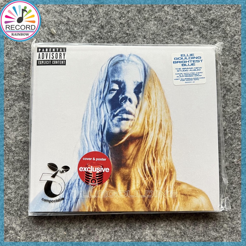 Ellie Goulding Brightest Blue CD Album [ปิดผนึก] ยี่ห้อใหม่ 1Z0777 OTPH
