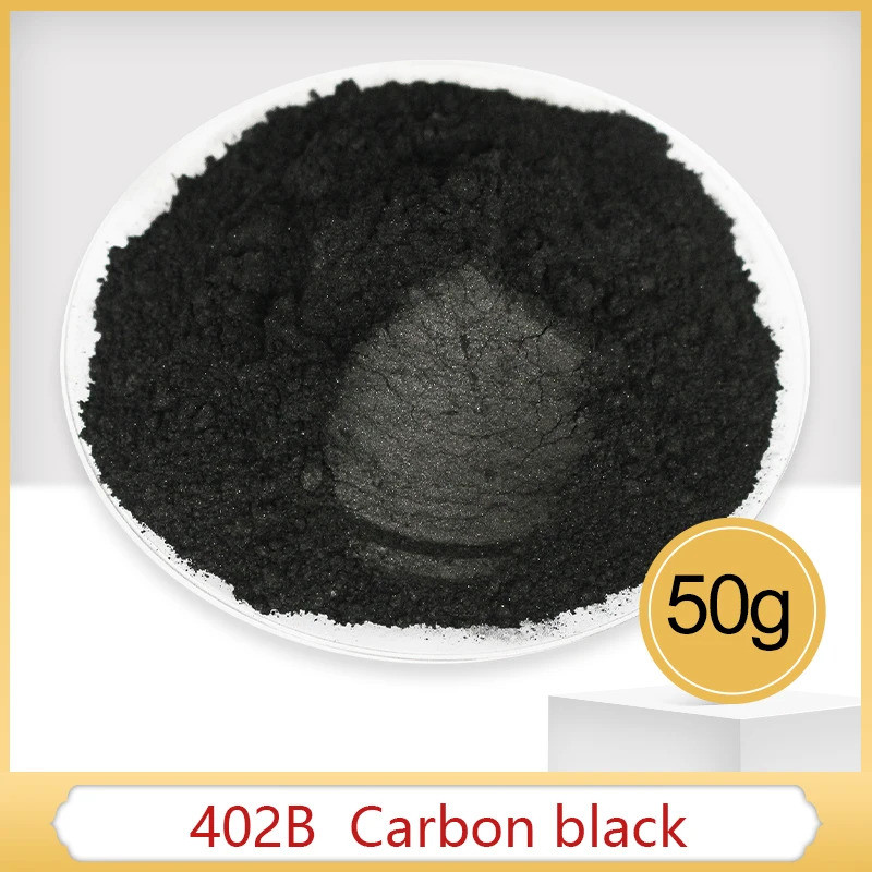 50g Vantablack Pearl Powder Pigment สีอะคริลิคใน Craft Art ยานยนต์สบู่ Eye Shadow สี Carb
