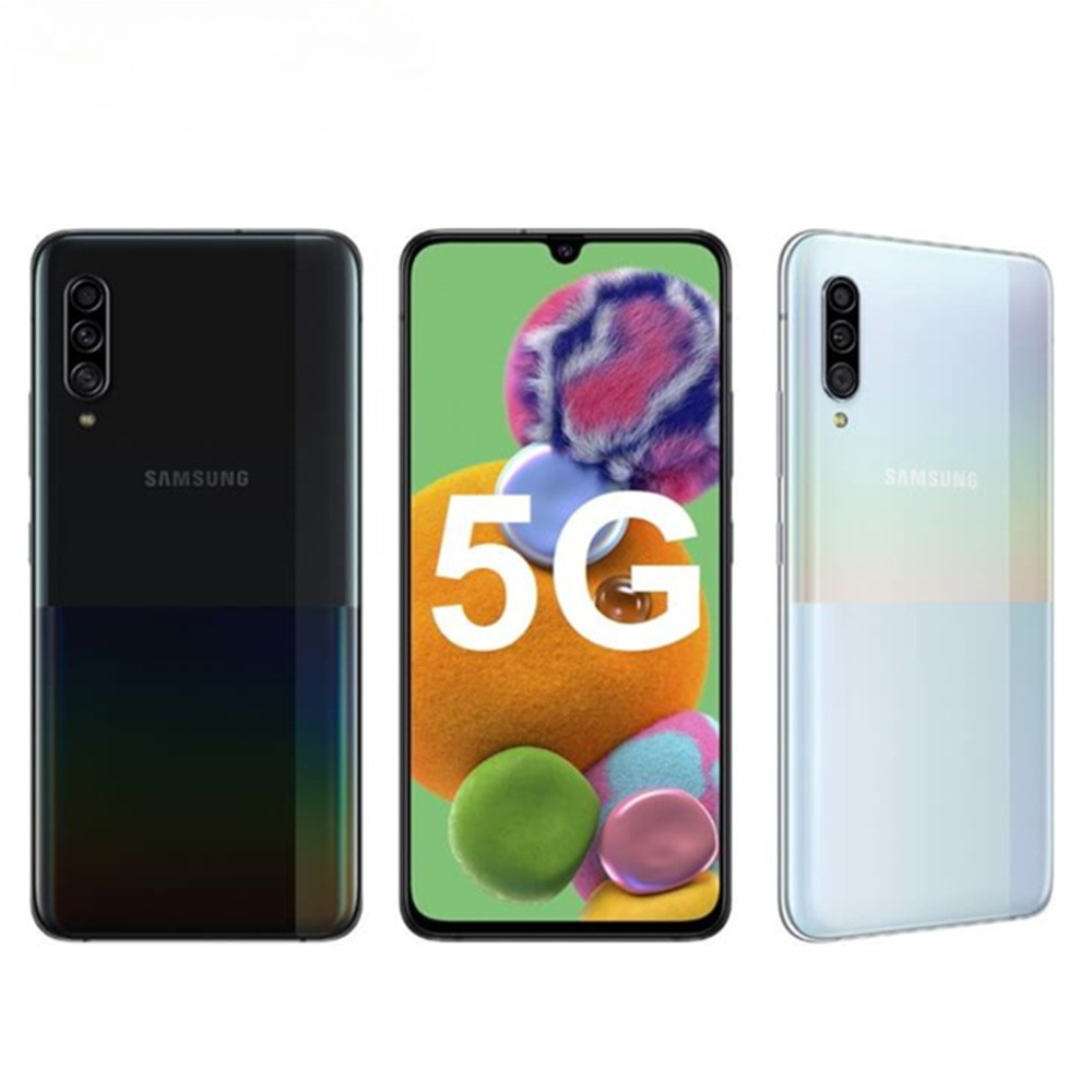 Samsung Galaxy A90 5G 6.7Octa-core 6GB RAM 128GB ROM 48MP Triple Camera 5G 1 SIM ลายนิ้วมือปลดล็อคโท