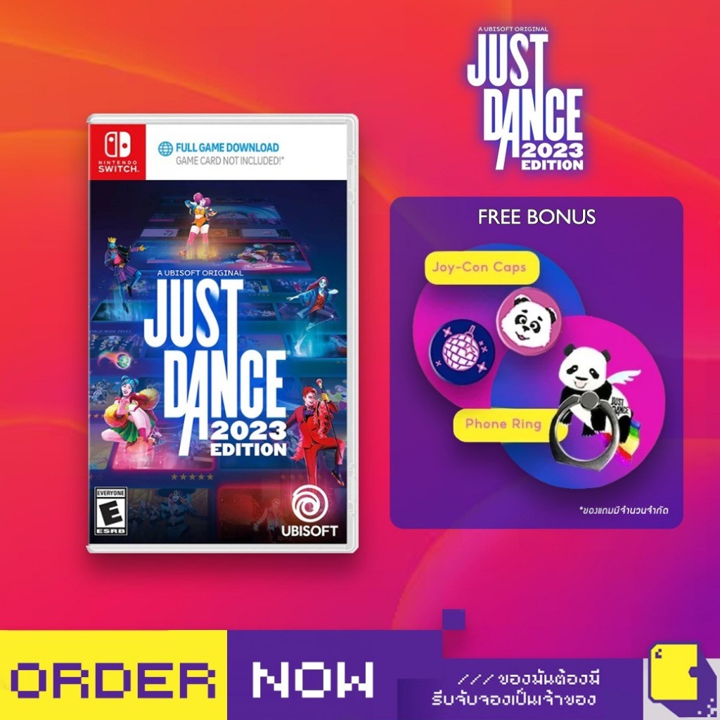 [+..••] พร้อมส่ง | NSW JUST DANCE 2023 EDITION (CODE IN A BOX) (เกม Nintendo Switch™ 🎮)