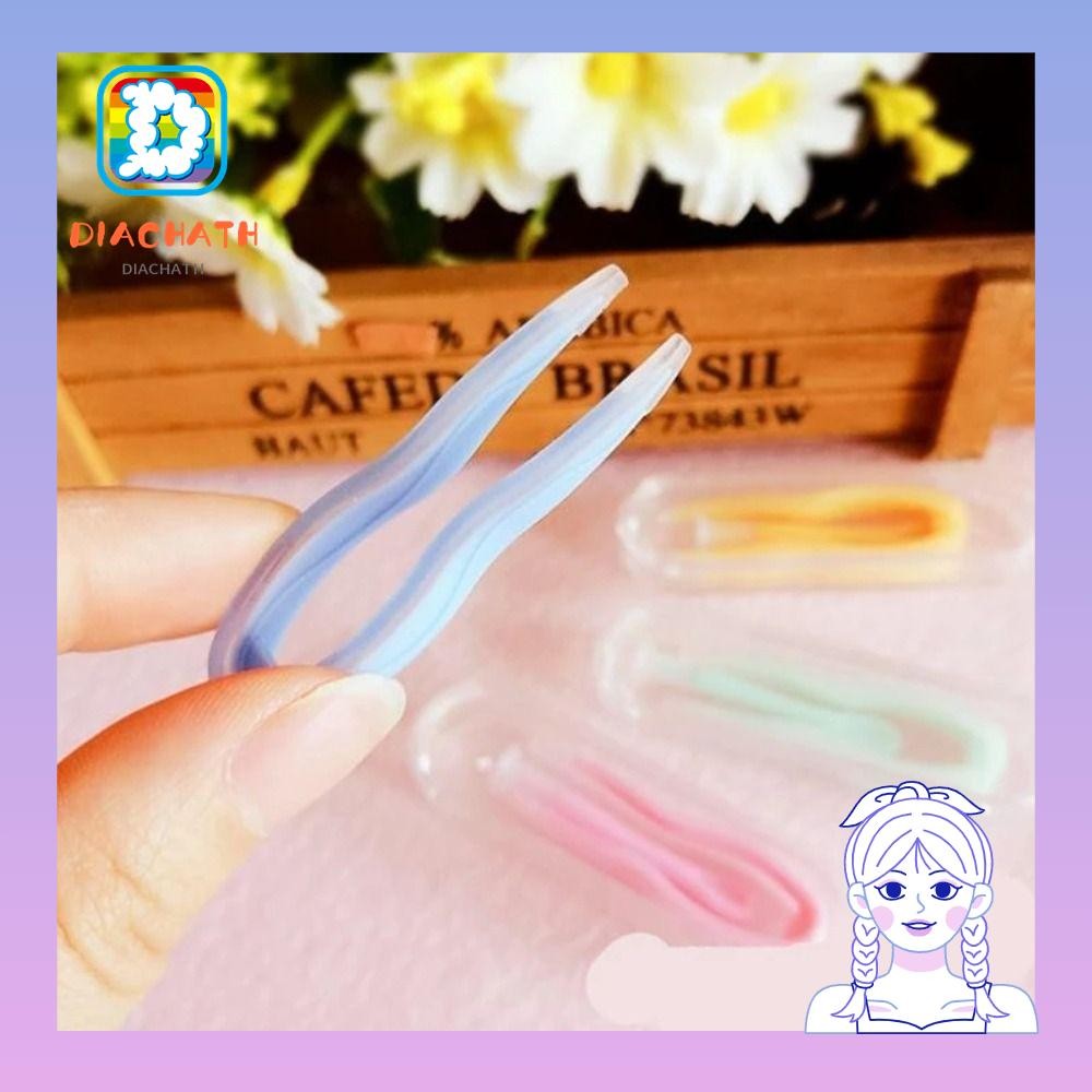 DIACHATH 1PC คอนแทคเลนส์, สวมใส่เครื่องมือ Eyes Care คอนแทคเลนส์ Inserter, แบบพกพาสีทึบแหนบกล่องผสมผ