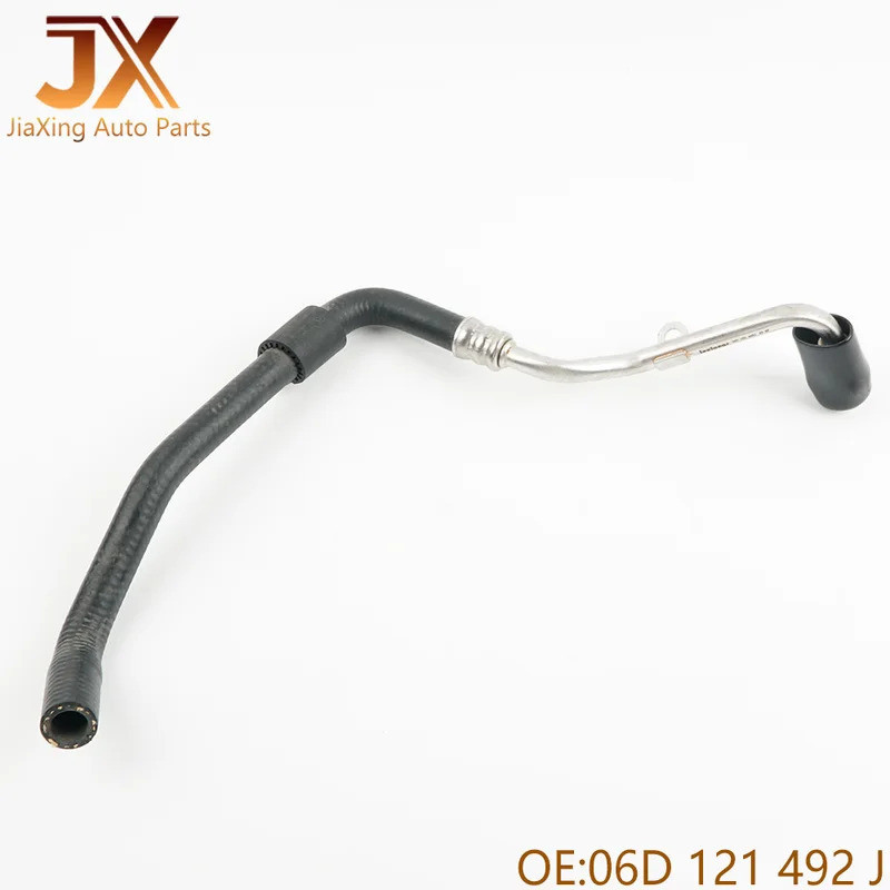 Turbocharger Coolant ท่อท่อสําหรับ Audi A4 B7 A6 C6 2.0 ที่นั่ง Exeo 06D121492J 06D 121 492 J 06D121