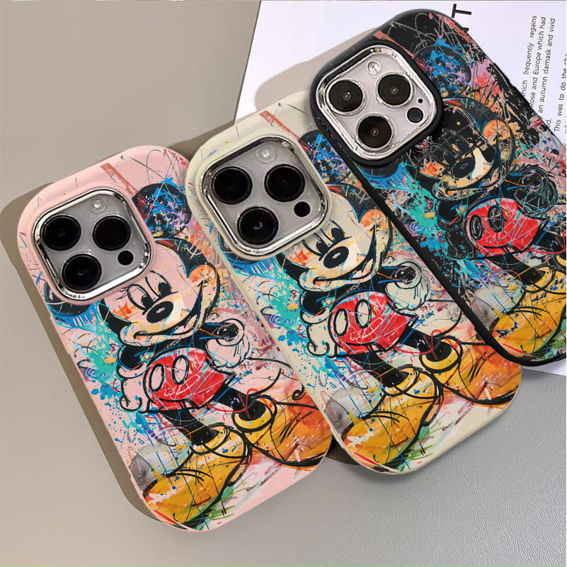 HPน่ารักMickey Mouseเคสโทรศัพท์เหมาะสําหรับRealme 8 5G 5i 5s 6i c3 c11 2021 C20 C21y C25y C35 C53 na
