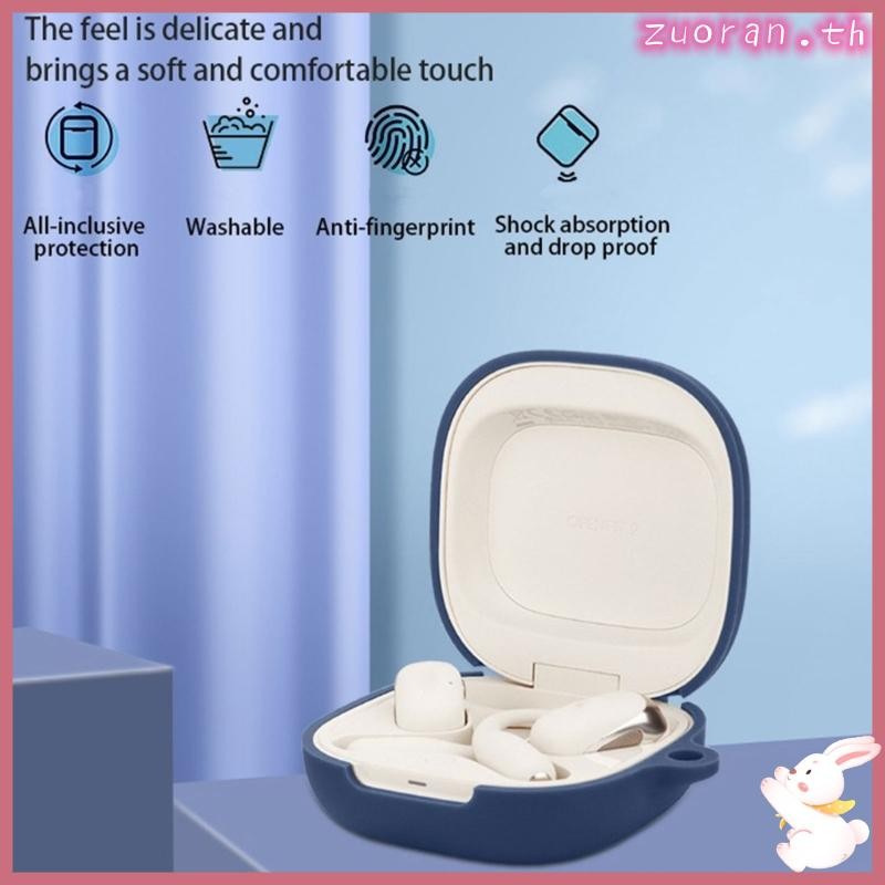 ZUO กระเป๋าใส่รอยขีดข่วนกันกระแทกผิวเหมาะสําหรับ 2 T920 หูฟังกันฝุ่น Enclosure Housing ล้างทําความสะ