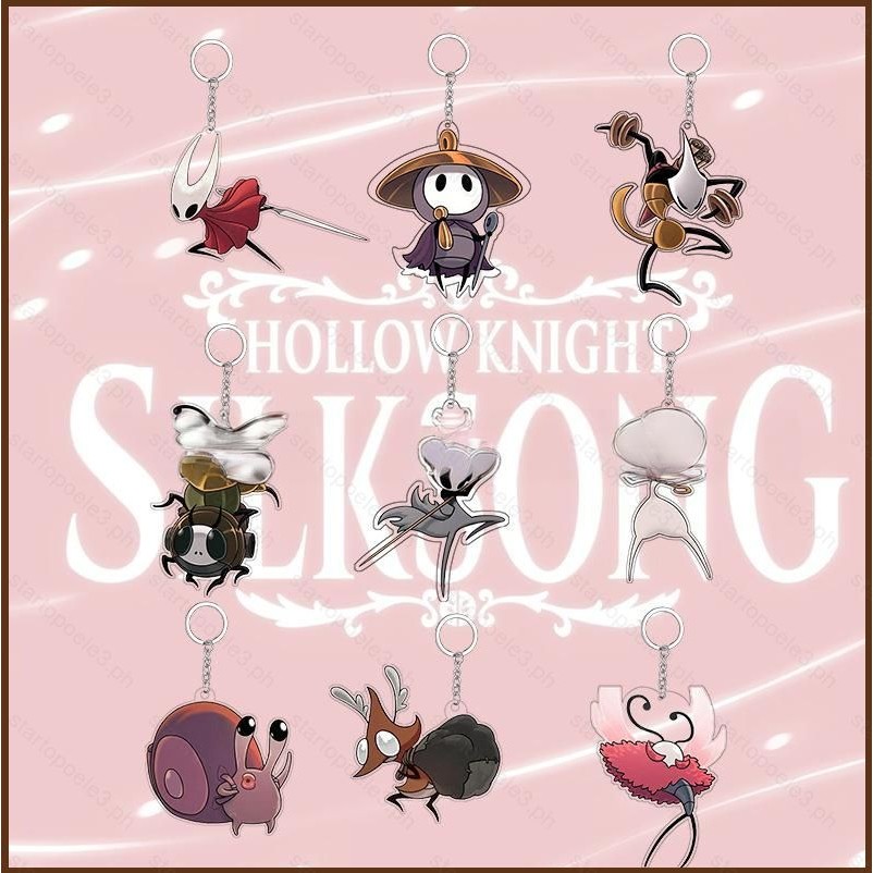 ST3 The Hollow Knight 2 พวงกุญแจ Silksong Hollow Knight พวงกุญแจจี้อะคริลิค TS3
