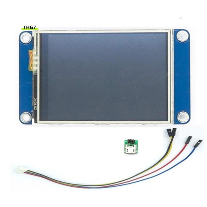 Belinda7Display ABS LCD Touch Display HMI NX3224T024 อินเทอร์เฟซ Man-Machine ขนาด 2.4 นิ้ว HMI จอแสด