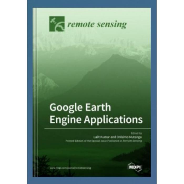 หนังสือทางกายภาพ การประยุกต์ใช้ Google Earth Engine BOOK