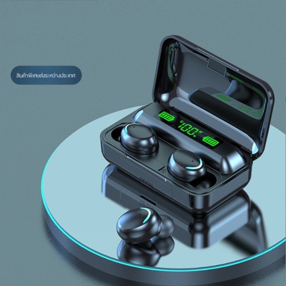 ชุดหูฟังบลูทูธการแข่งขันไฟฟ้า f9 5 ไร้สาย TWS binaural mini touch เป็น M20 M19 10 28 30 32 90 M19 ชุ