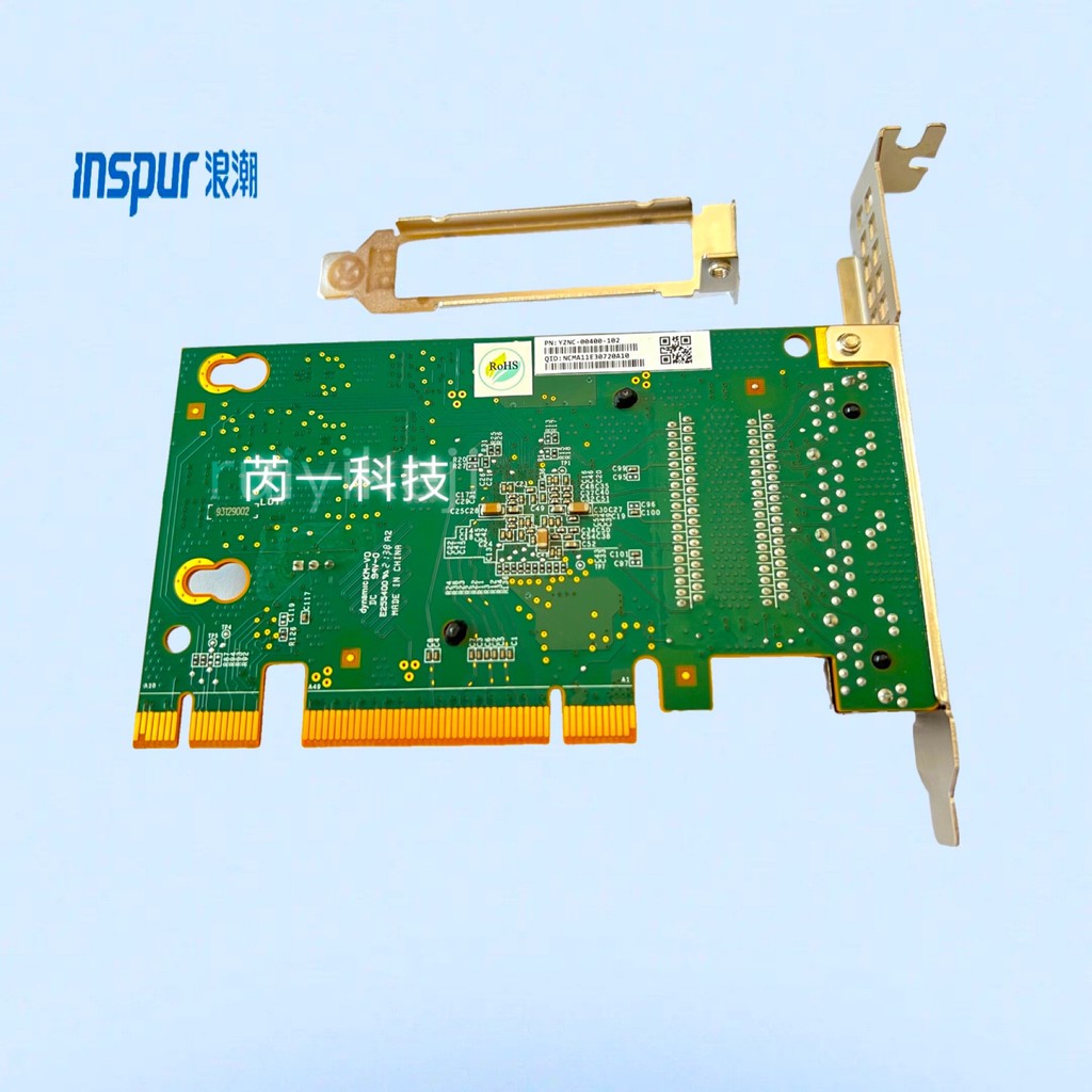 Intel Wave Server I350-T4 การ์ดอีเธอร์เน็ตพอร์ตไฟฟ้า Gigabit สี่พอร์ต YPCB-00400-1P2