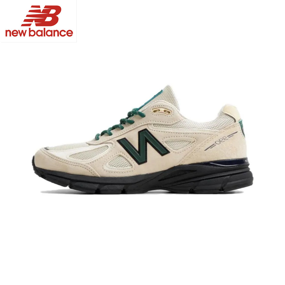 （ของแท้ 100%）New Balance NB 990 V4 U990GB4     Sneaker