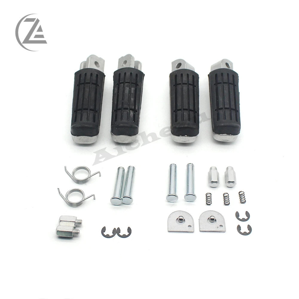 ACZ รถจักรยานยนต์ด้านหน้าด้านหลัง Footrests หมุดเท้าสําหรับ Yamaha FZ400 FZ600 FZS600 FZS1000 FZ1000