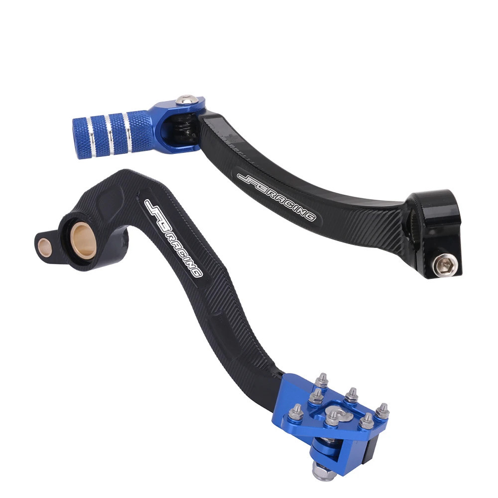 รถจักรยานยนต์ CNC Lever เกียร์ Shift Shifter เท้าเบรคสําหรับ Yamaha YZ250F YZ450F YZF 250 450 WR250F