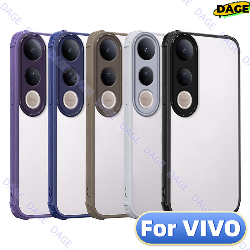 COD DAGE เคสกันกระแทกสําหรับ Vivo V50 Lite สําหรับ Vivo V50E V50 Lite Y04 Y19 Y19S TPU + PC กันชนป้อ