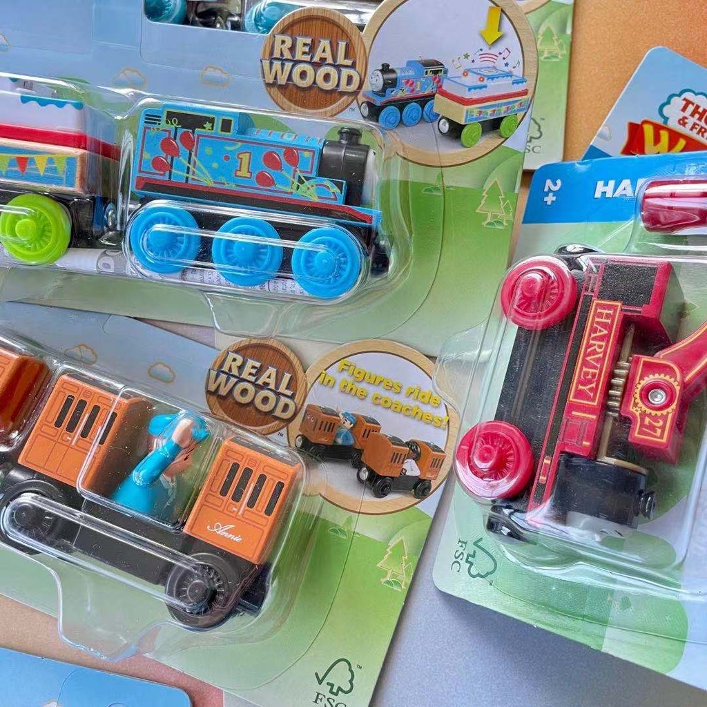 รถไฟไม้ Thomas and Friends ชุดไม้จริง Thomas & Friends