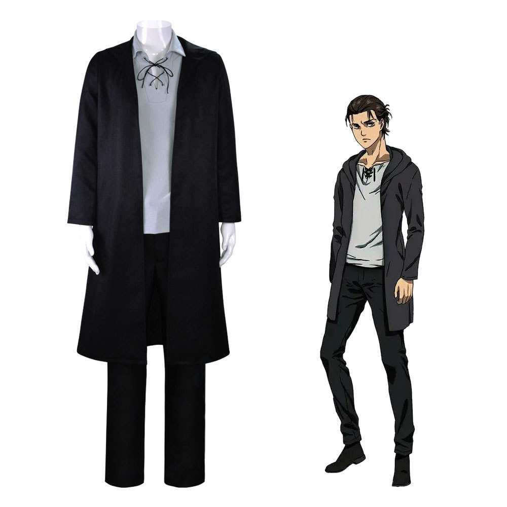 ชุดคอสเพลย์ Allen จาก Attack on Titan พร้อมเสื้อคลุมและ.ACCESSORIES_IF_ANY