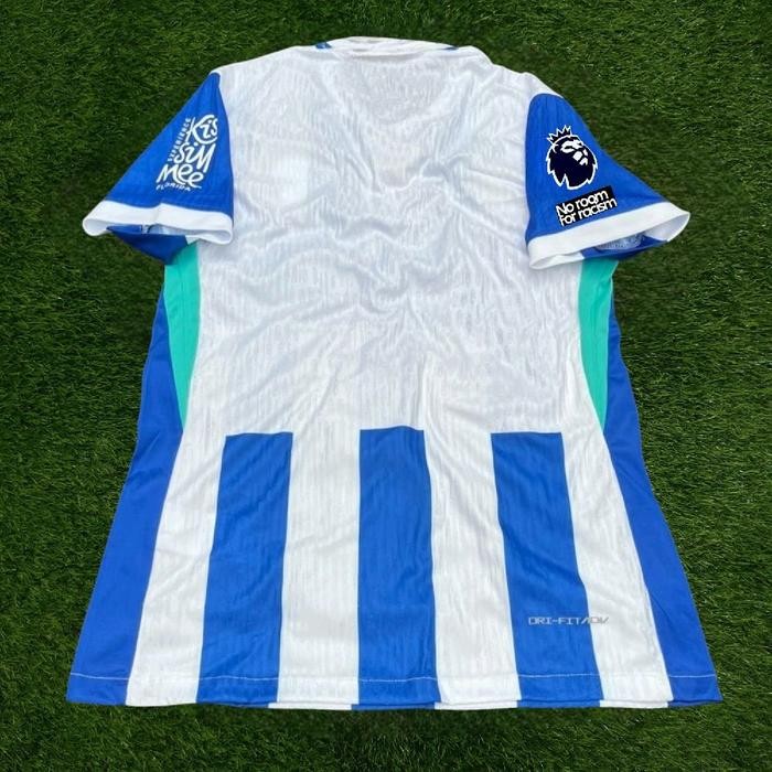 PLAYER ISSUE BRIGHTON HOME FOOTBALL JERSEY NEW FULL PATCH 2025 2026 คุณภาพสูงสุด