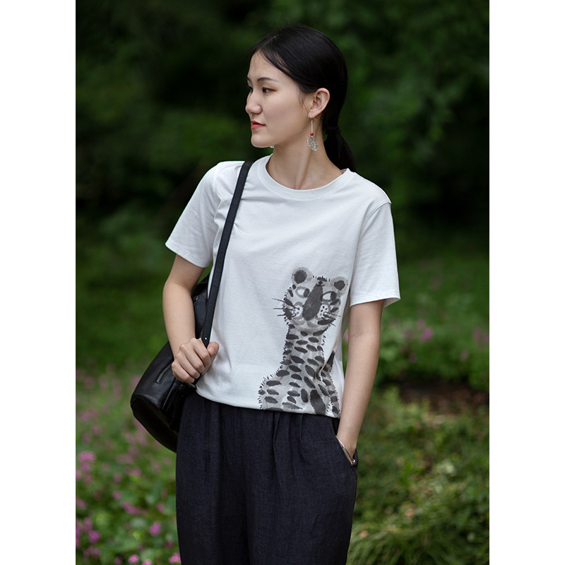 Forget City 9833 ที่นั่ง/หัวใจน่ารัก Tiger/2022 ฤดูร้อนสไตล์ใหม่ 26 ชิ้น Xinjiang Long-staple Cotton