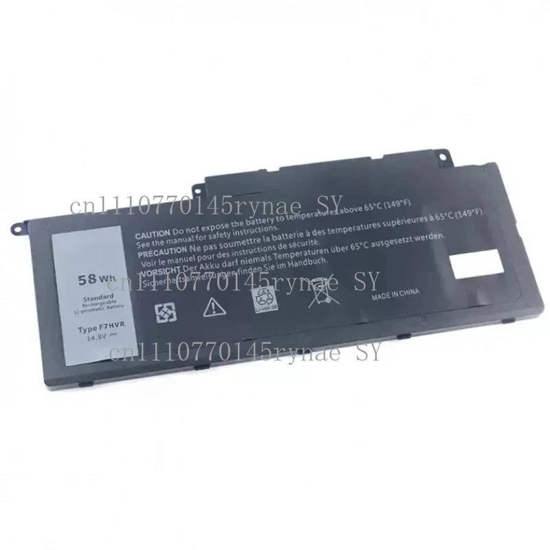 F7HVR เปลี่ยนแบตเตอรี่แล็ปท็อปสําหรับ Dell Inspiron 17 7737 15 7537 G4YJM 061VNH T2T3J Y1FGD แบตเตอร