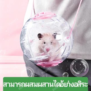 【สินค้าพร้อมส่ง + จัดส่งจากประเทศไทย】ของเล่นแฮมสเตอร์ ลูกบอลวิ่งใส ช่วยให้น้องออกกำลังกาย ลดความเครียด สำหรับสัตว์เลี้ยงตัวเล็ก