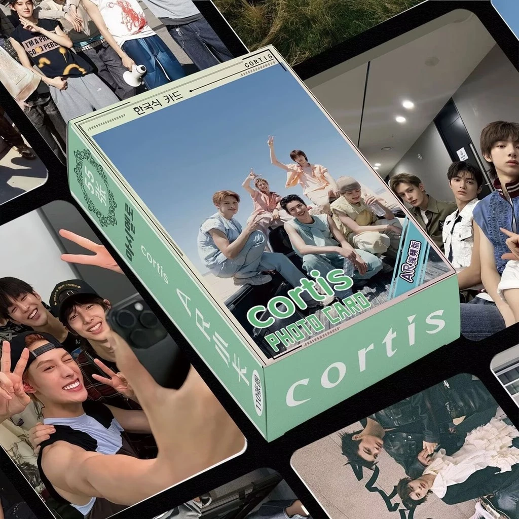 CORTIS GREENGREEN Laser Photocards COLOR OUTSIDE THE LINES GO SHOWCASE Unexpected Encounter การ์ด Lomo JAMES JUHOON KEON สติ๊กเกอร์ HOLOGRAPHIC โปสการ์ด