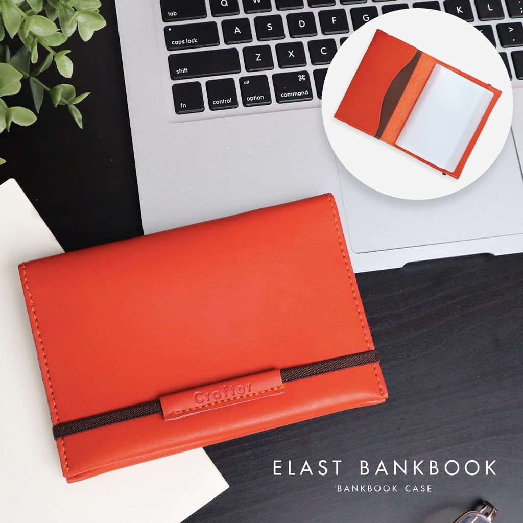 ซองใส่สมุดบัญชี รุ่น Elast BankBook S - Craftor